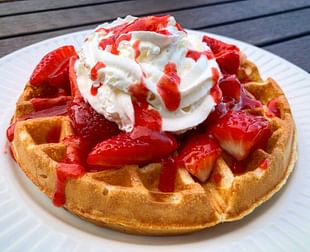 Strawberry Waffle