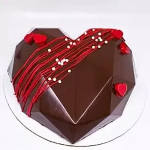Little Hearts Pinata Cake