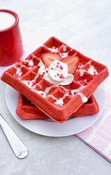 Red Velvet Waffle