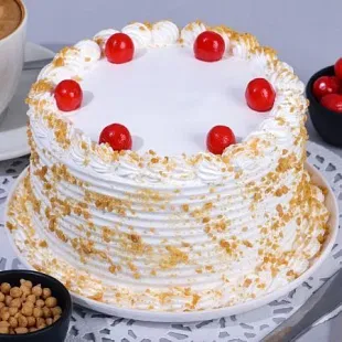Krunchy Butterscotch Cake
