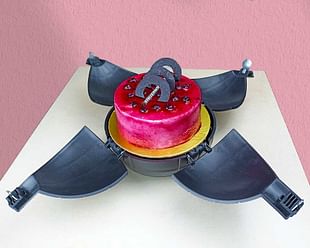 Blueberry Bomb cake