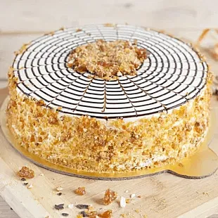 Full Nuts Butterscotch Cake