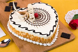 Butterscotch Drizzling Heat Shape Cake