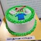 Vanilla Cricket Theme Cake