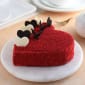 Tiny Heart Red velvet Cake