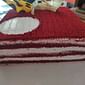 Layered Red velvet cake
