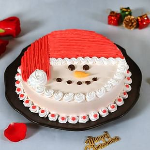 Red and White Santa