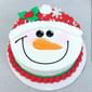 Santa Face Christmas Cake