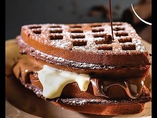 Triple Chocolate Waffle