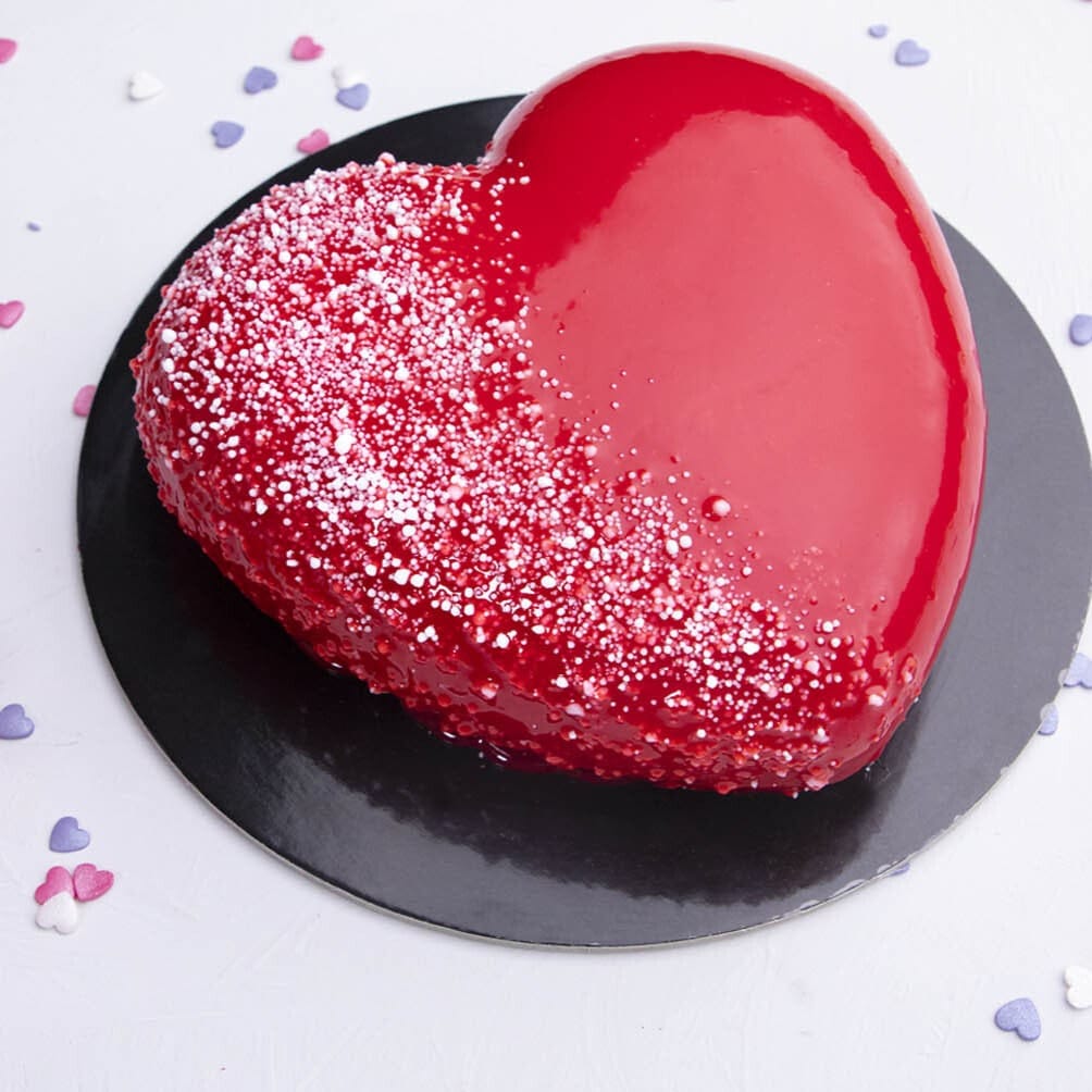 Heart Red velvet Cake