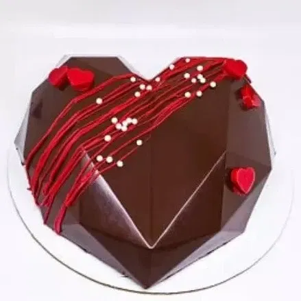 Little Hearts Pinata Cake