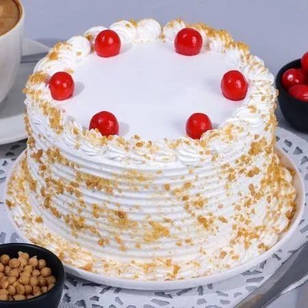 Krunchy Butterscotch Cake