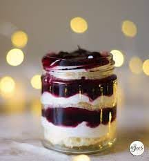 Blueberry Jar Cake
