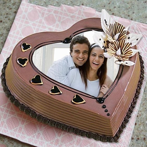 Chocolate Photo Cake