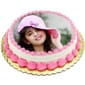 Pink Photo Cake