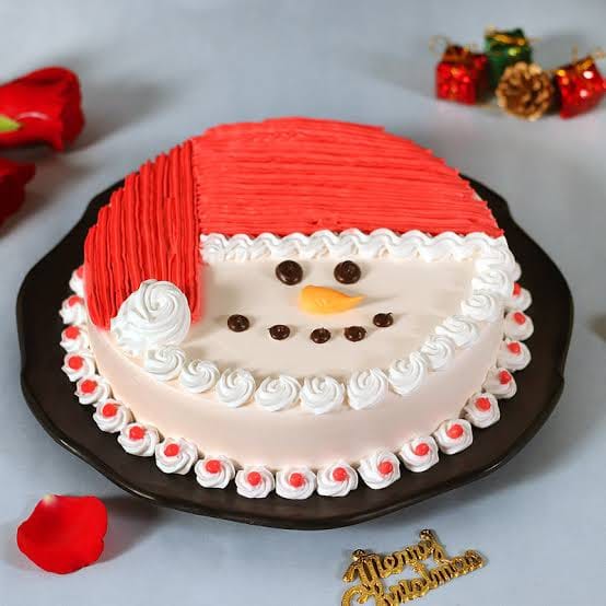 Red and White Santa