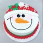 Santa Face Christmas Cake