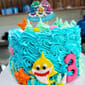 Baby Shark Butterscotch Cake