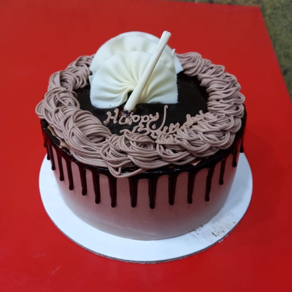 Cream Truffle Chocolate Cake
