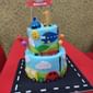 Car Cake Fondant 1st Birthday For Boys