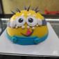 Minion Pinata Cake