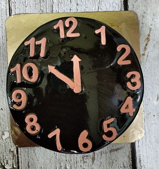 Dark Chocolate Birthday Timing Cake