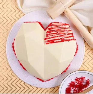 White Angel Pinata Cake